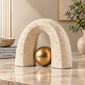 Doreqis™ Stone Arch Sphere Sculpture