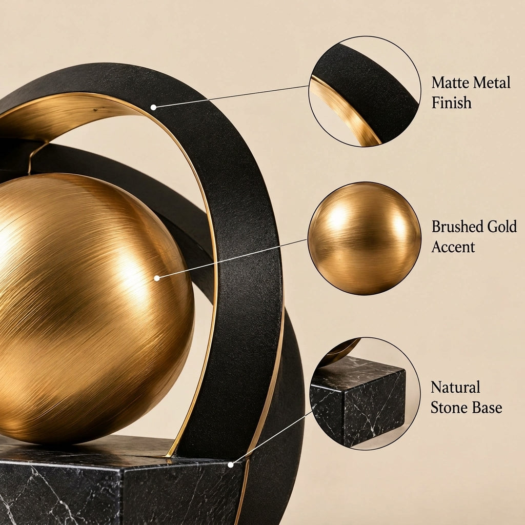 Doreqis™ Orbit Globe Sculpture