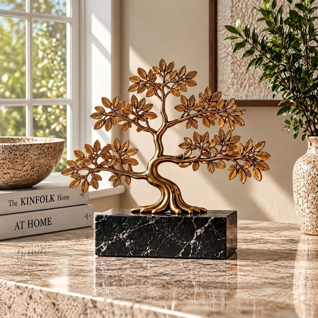 Doreqis™ Golden Tree Sculpture