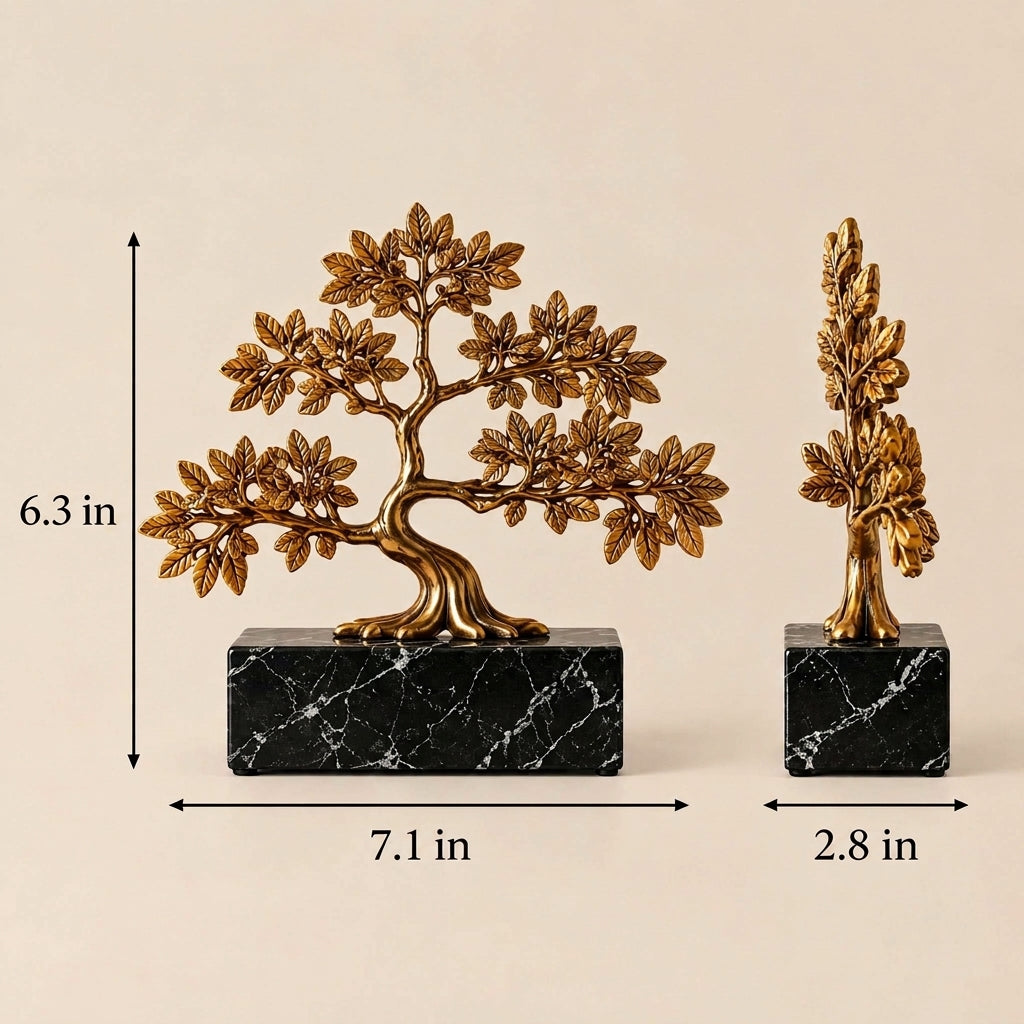 Doreqis™ Golden Tree Sculpture