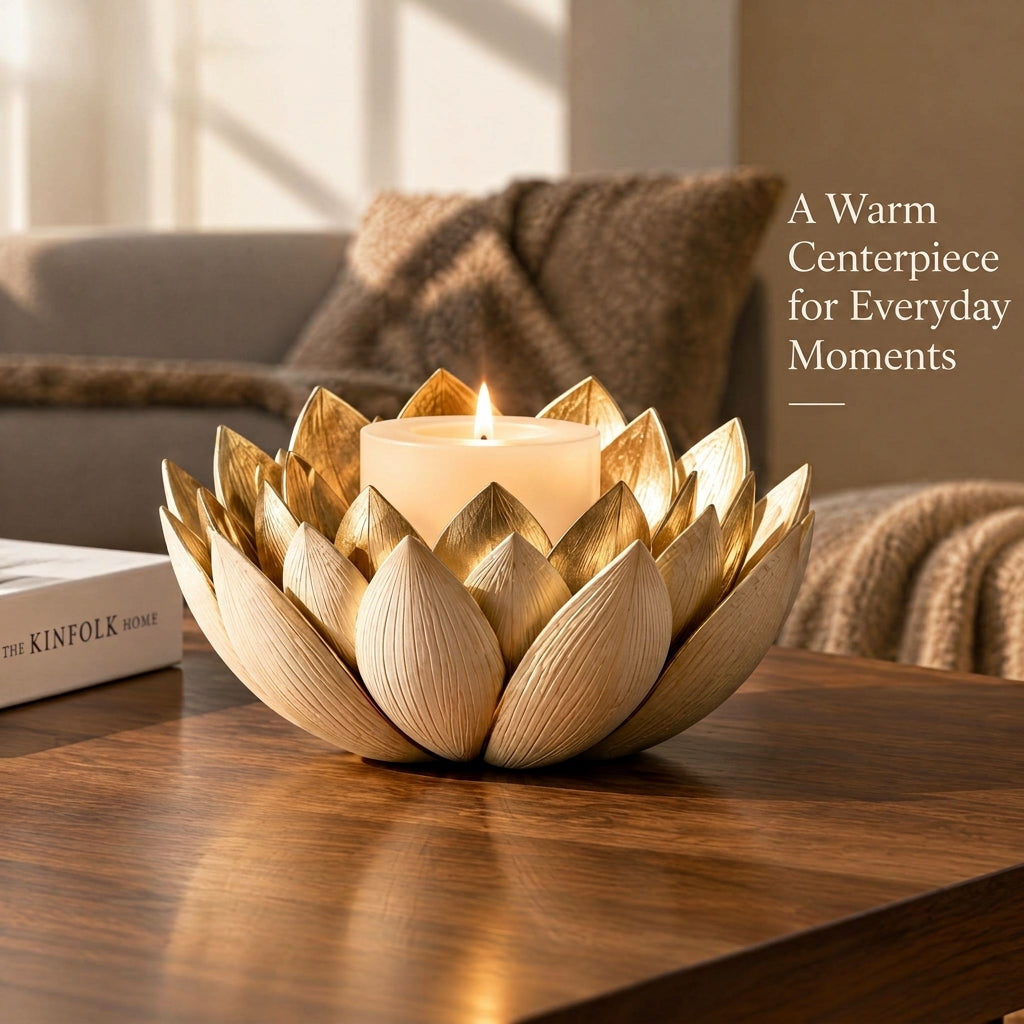 Doreqis™ Lotus Petal Decorative Bowl