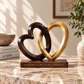 Doreqis™ Interlocking Hearts Sculpture