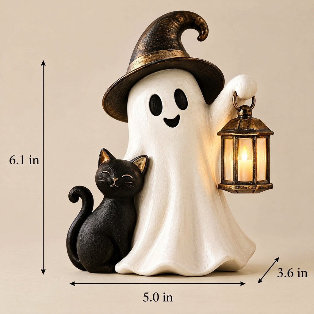 Doreqis™ Ghost & Black Cat Lantern